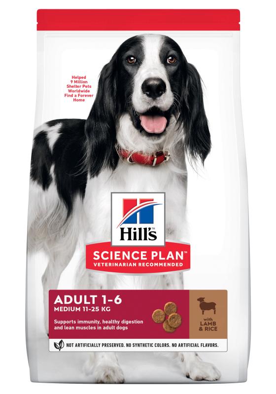 Hill's SP Canine Adult Lamb+Rice 18 kg New 604332