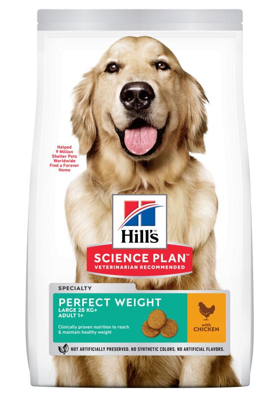 Hill's SP Canine Adult Perfect Weight Large Breed 12 kg New 604316