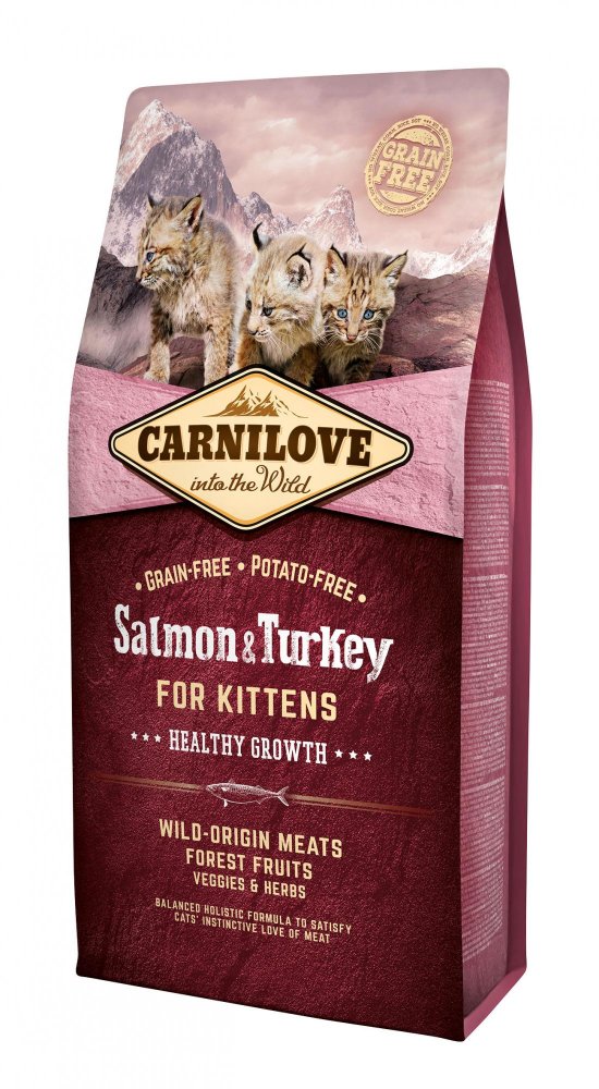 BRIT Carnilove Cat Salmon&amp;Turkey for Kittens 2kg