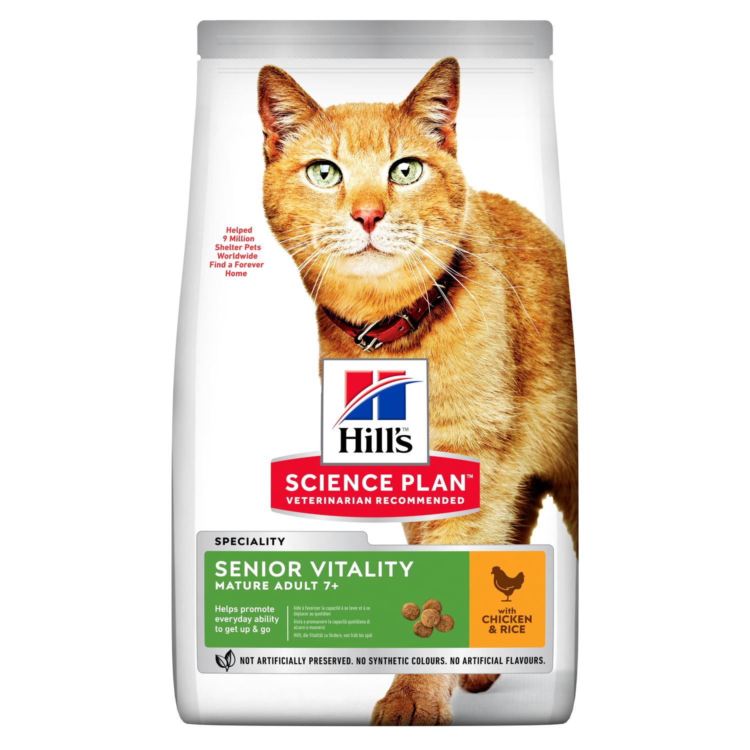 Hill's SP Feline 7+ Senior Vitality 7kg new 605264