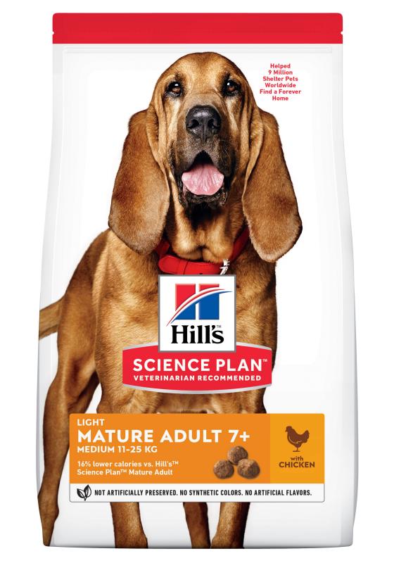 Hill's SP Canine Mature Adult 7+ Light 14 kg New 604380