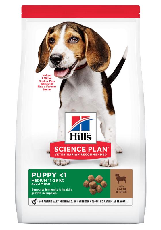 Hill's SP Canine Puppy Lamb+Rice 18 kg New 604335