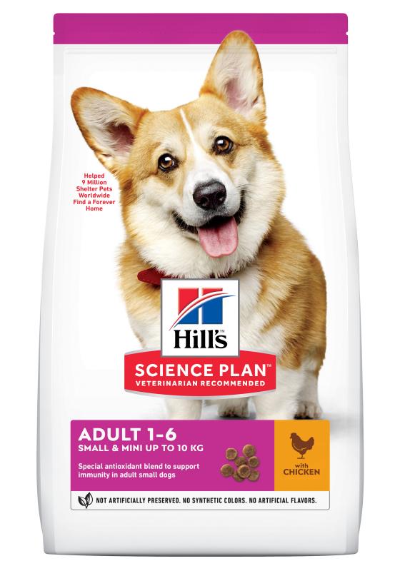 Hill's SP Canine Adult Small&Mini 6 kg New 604233