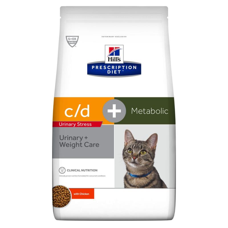 Hill's PD Feline c/d Urinary Stress+Metabolic 4kg