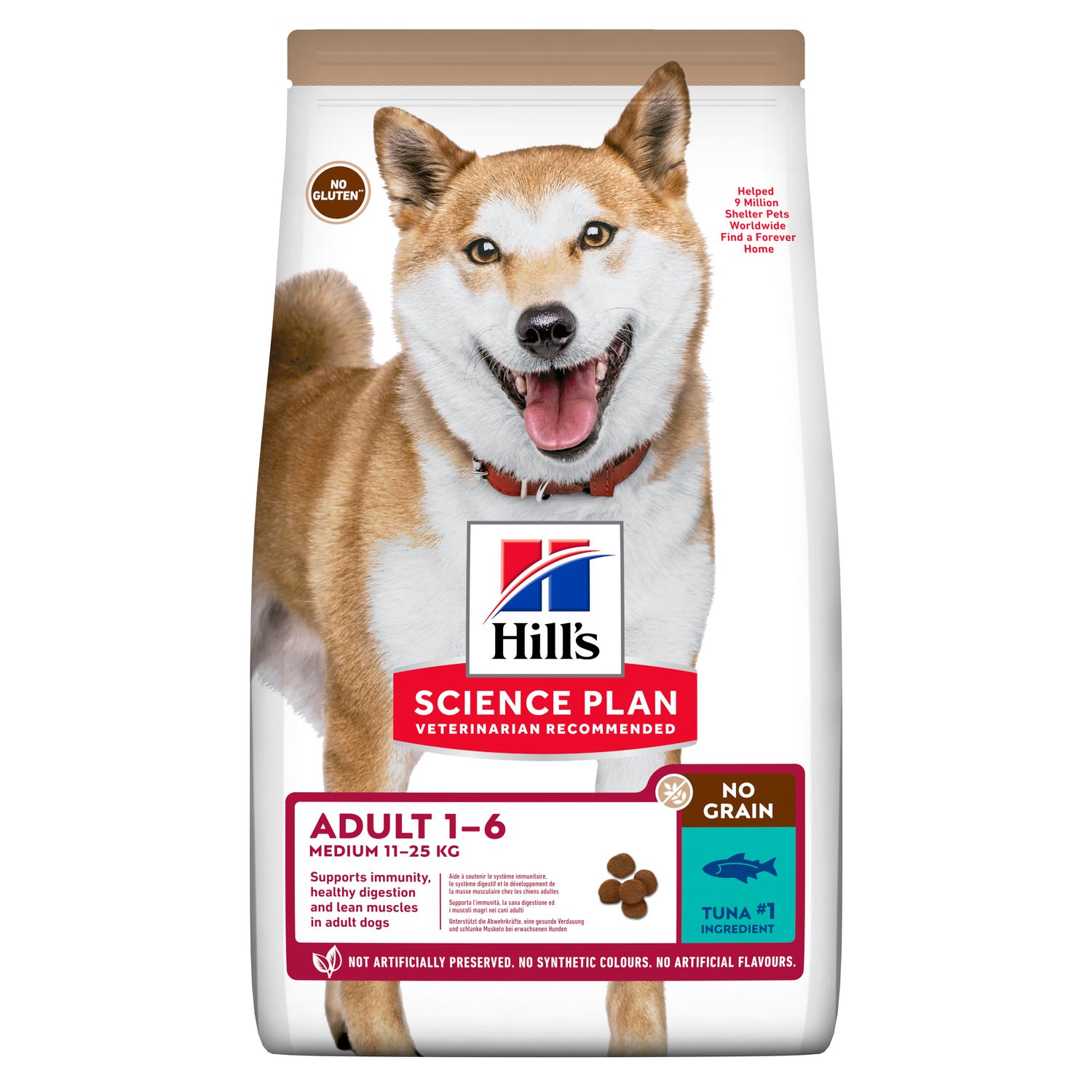 Hill's SP Canine Adult Medium No Grain Tuna 2,5 kg