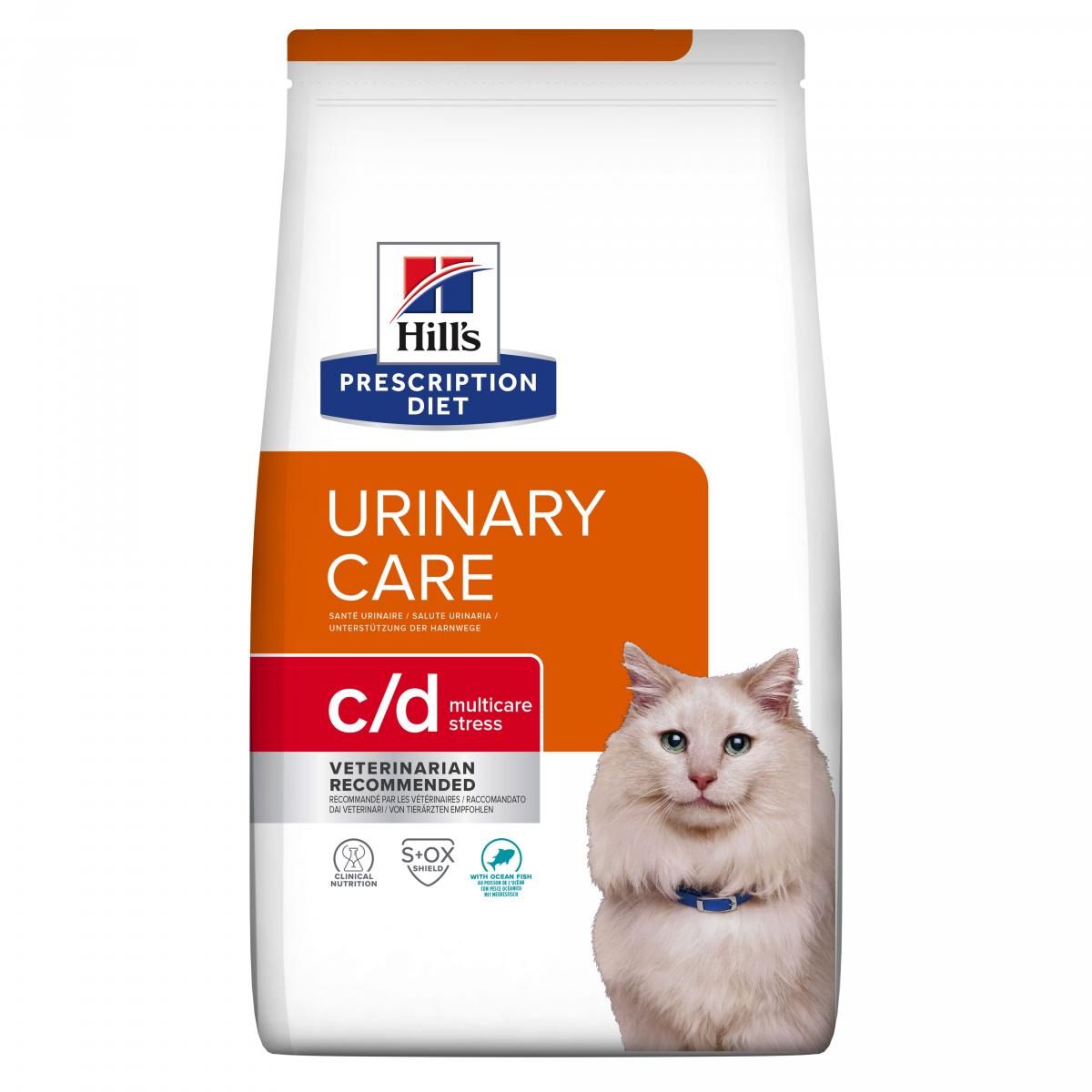 Hill's PD Feline C/D Urinary Stress Ocean Fish 3kg