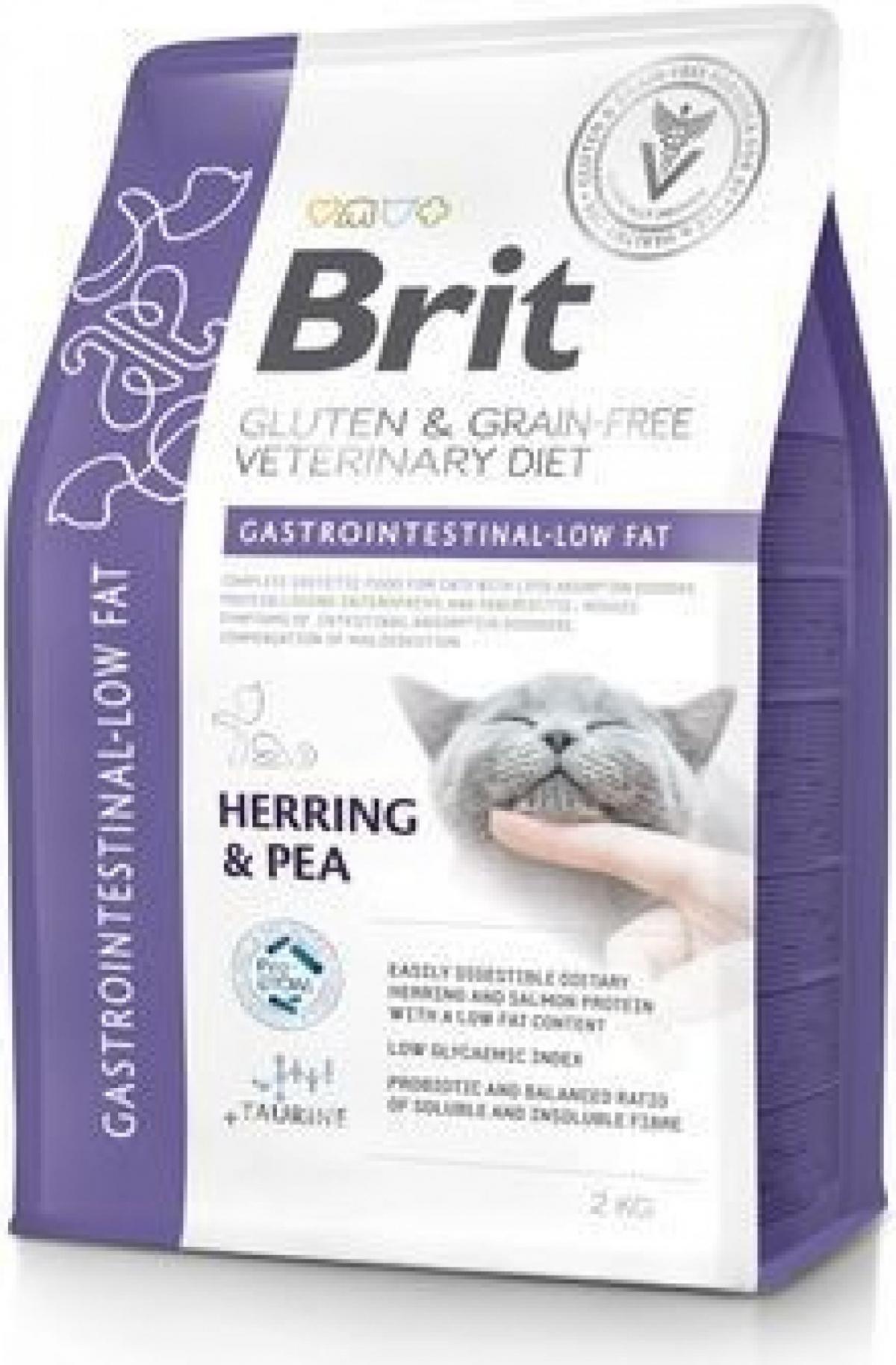 Brit VD Cat Gastrointestinal Low Fat 2kg