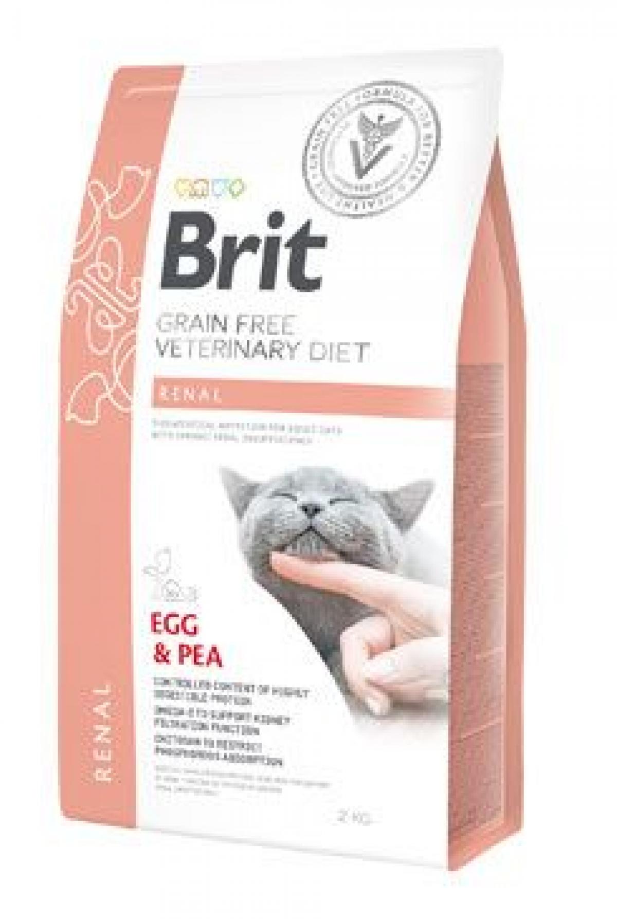 Brit VD Cat Renal 2kg