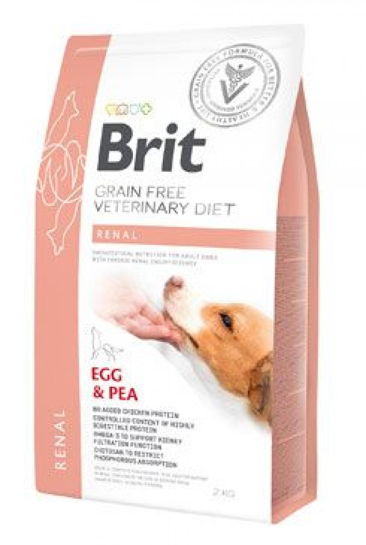 Brit VD Dog Renal 2kg
